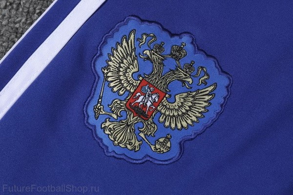 Survetement Foot Russie 2018 Blanc Bleu